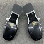 2025年4月22日入荷新品MiuMiu女性用原版復刻 ブランド靴本革製ギフト/誕生日/CT工場35-41