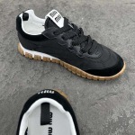 2025年4月22日入荷新品MiuMiu女性用原版復刻 ブランド靴本革製ギフト/誕生日/CT工場35-40