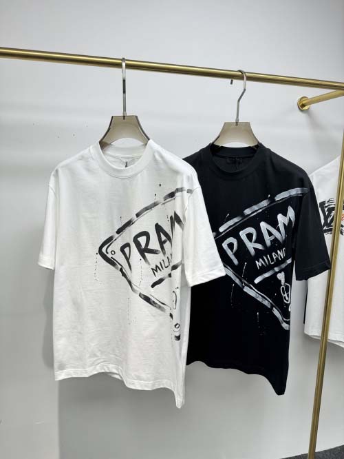 2025年4月23日入荷新作PRADA半袖Tシャツ 原版复刻...