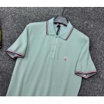 2025年4月23日入荷新作MONCLER半袖ポロシャツ 原版复刻高級品超厳選★入手困難/誕生日プレゼント/yinx工場