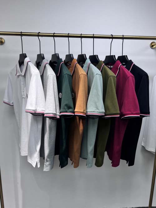 2025年4月23日入荷新作MONCLER半袖ポロシャツ 原...