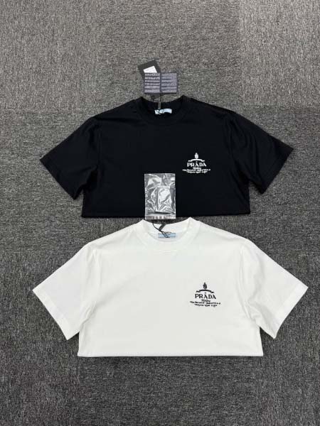 2025年4月24日入荷新作PRADA半袖Tシャツ 原版复刻...