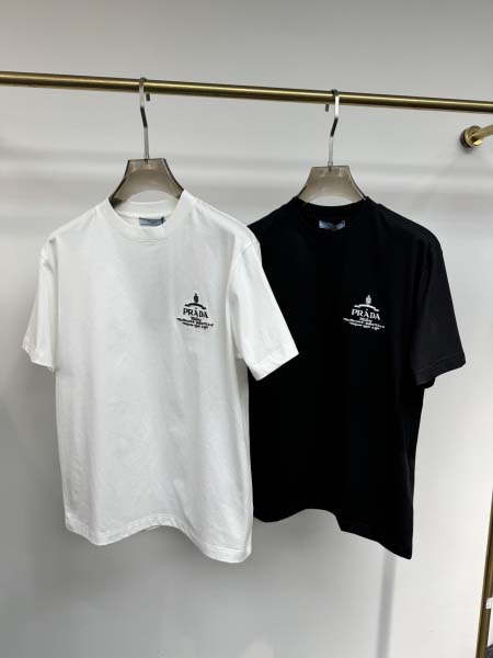 2025年4月24日入荷新作PRADA半袖Tシャツ 原版复刻...