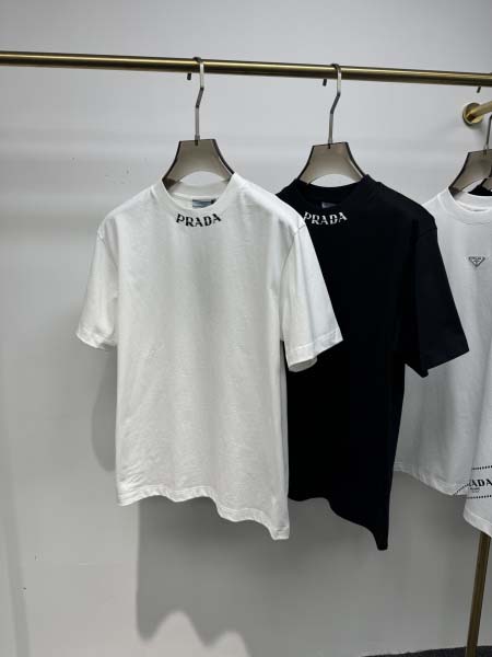 2025年4月24日入荷新作PRADA半袖Tシャツ 原版复刻...