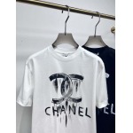 2025年4月24日入荷新作CHANEL半袖Tシャツ 原版复刻高級品香港の会社超厳選★入手困難/誕生日プレゼント/yinx工場S-XXL