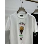 2025年4月24日入荷新作FENDI半袖Tシャツ 原版复刻高級品香港の会社超厳選★入手困難/誕生日プレゼント/yinx工場M-XXXL