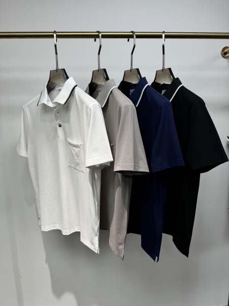 2025年4月24日入荷新作HERMES半袖ポロシャツ 原版...