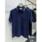 2025年4月24日入荷新作HERMES半袖ポロシャツ 原版复刻高級品香港の会社超厳選★入手困難/誕生日プレゼント/yinx工場S-XXL