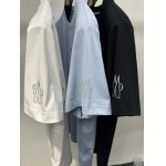 2025年4月24日入荷新作MONCLER半袖Tシャツ 原版复刻高級品香港の会社超厳選★入手困難/誕生日プレゼント/yinx工場M-XXL