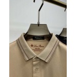 2025年4月24日入荷新作loro piana半袖ポロシャツ 原版复刻高級品香港の会社超厳選★入手困難/誕生日プレゼント/yinx工場M-XXXL