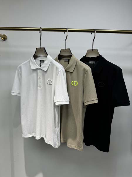 2025年4月24日入荷新作DIOR半袖ポロシャツ 原版复刻...