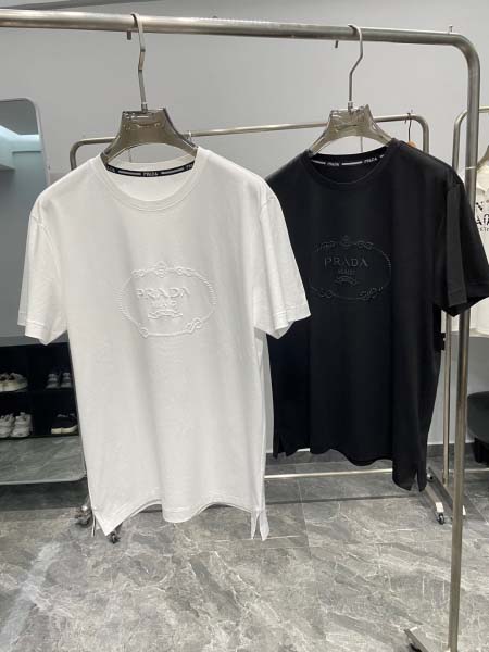 2025年4月24日入荷新作PRADA半袖Tシャツ 原版复刻...