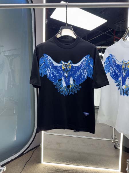 2025年4月24日入荷新作PRADA半袖Tシャツ 原版复刻...