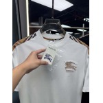2025年4月24日入荷新作burberry半袖Tシャツ 原版复刻高級品香港の会社超厳選★入手困難/誕生日プレゼント/yinx工場M-3XL