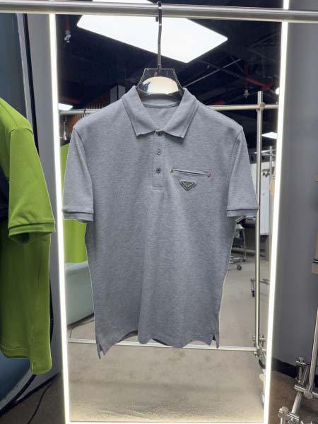 2025年4月24日入荷新作PRADA半袖ポロシャツ 原版复...