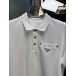 2025年4月24日入荷新作PRADA半袖ポロシャツ 原版复刻高級品香港の会社超厳選★入手困難/誕生日プレゼント/yinx工場M-3XL