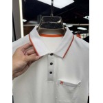 2025年4月24日入荷新作HERMES半袖ポロシャツ 原版复刻高級品香港の会社超厳選★入手困難/誕生日プレゼント/yinx工場M-3XL