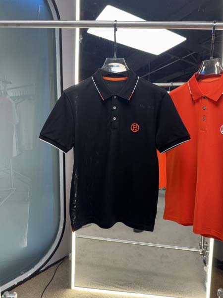 2025年4月24日入荷新作HERMES半袖ポロシャツ 原版...