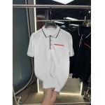 2025年4月24日入荷新作PRADA半袖ポロシャツ 原版复刻高級品香港の会社超厳選★入手困難/誕生日プレゼント/yinx工場M-3XL