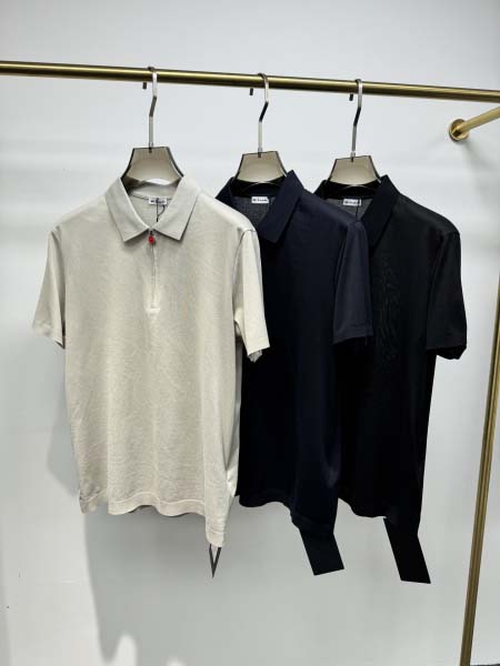 2025年4月24日入荷新作KITON半袖ポロシャツ 原版复...