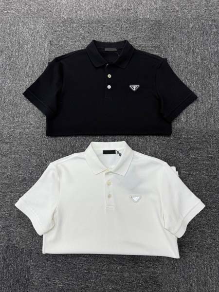 2025年4月24日入荷新作PRADA半袖ポロシャツ 原版复...