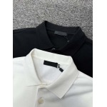 2025年4月24日入荷新作PRADA半袖ポロシャツ 原版复刻高級品香港の会社超厳選★入手困難/誕生日プレゼント/yinx工場S-XXL