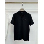 2025年4月24日入荷新作PRADA半袖ポロシャツ 原版复刻高級品香港の会社超厳選★入手困難/誕生日プレゼント/yinx工場S-XXL