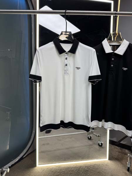 2025年4月24日入荷新作FENDI半袖ポロシャツ 原版复...