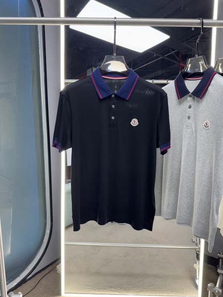 2025年4月24日入荷新作MONCLER半袖ポロシャツ 原...