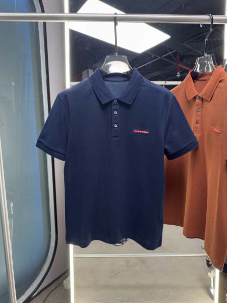 2025年4月24日入荷新作PRADA半袖ポロシャツ 原版复...