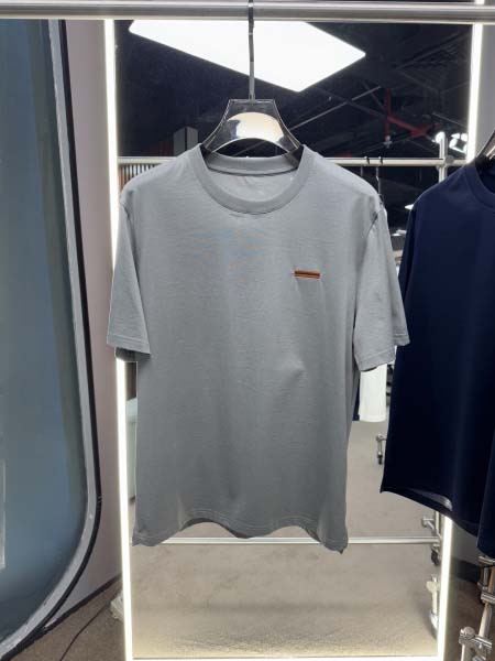 2025年4月24日入荷新作ZEGNA半袖Tシャツ 原版复刻...