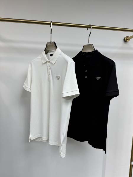 2025年4月25日入荷新作PRADA半袖ポロシャツ 原版复...