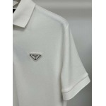 2025年4月25日入荷新作PRADA半袖ポロシャツ 原版复刻高級品香港の会社超厳選★入手困難/誕生日プレゼント/yinx工場