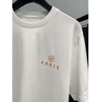2025年4月25日入荷新作HERMES半袖Tシャツ 原版复刻高級品香港の会社超厳選★入手困難/誕生日プレゼント/yinx工場