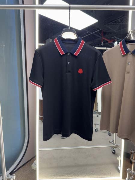 2025年4月25日入荷新作Moncler半袖ポロシャツ 原...