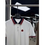 2025年4月25日入荷新作Moncler半袖ポロシャツ 原版复刻高級品香港の会社超厳選★入手困難/誕生日プレゼント/yinx工場