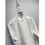 2025年4月25日入荷新作Thom Browne長袖シャツ 原版复刻高級品香港の会社超厳選★入手困難/誕生日プレゼント/yinx工場