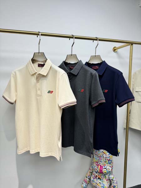 2025年4月25日入荷新作GUCCI半袖ポロシャツ 原版复...