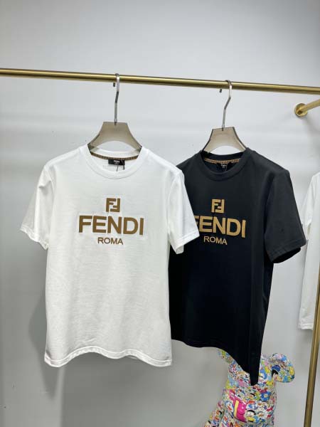 2025年4月25日入荷新作FENDI半袖Tシャツ 原版复刻...