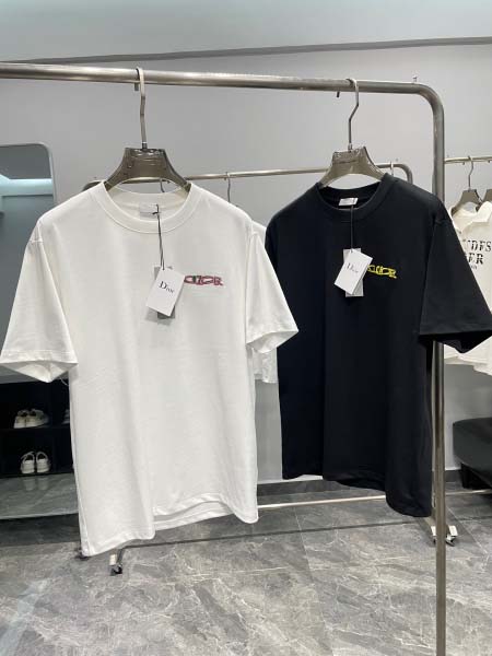 2025年4月25日入荷新作DIOR半袖Tシャツ 原版复刻高...
