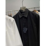 2025年4月25日入荷新作PRADA長袖シャツ 原版复刻高級品香港の会社超厳選★入手困難/誕生日プレゼント/yinx工場