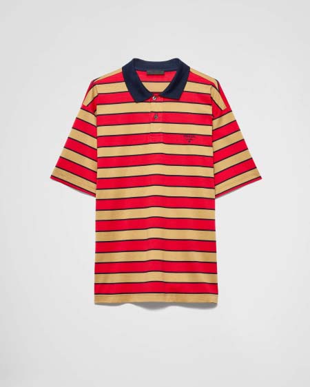 2025年4月25日入荷新作Prada半袖ポロシャツ 原版复...