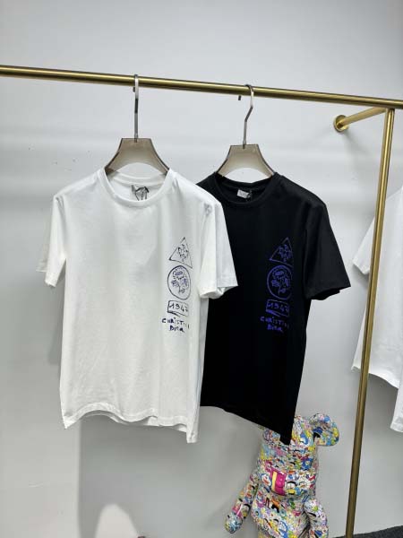 2025年4月25日入荷新作DIOR半袖Tシャツ 原版复刻高級品香港の会社超厳選★入手困難/誕生日プレゼント/yinx工場