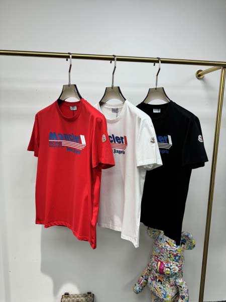 2025年4月25日入荷新作MONCLER半袖Tシャツ 原版...