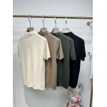 2025年4月26日入荷新作loro piana半袖ポロシャツ 原版复刻高級品香港の会社超厳選★入手困難/誕生日プレゼント/yinx工場