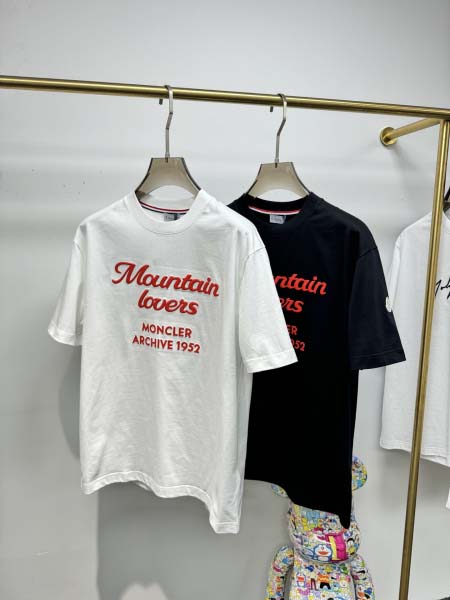 2025年4月26日入荷新作Moncler半袖Tシャツ 原版...