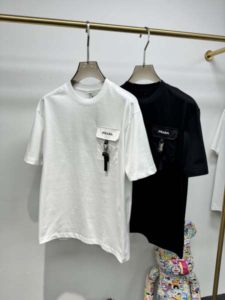 2025年4月26日入荷新作PRADA半袖Tシャツ 原版复刻...