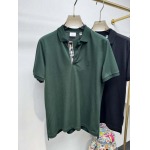 2025年4月26日入荷新作Burberry半袖ポロシャツ 原版复刻高級品香港の会社超厳選★入手困難/誕生日プレゼント/yinx工場
