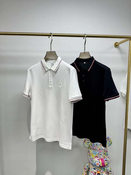 2025年4月26日入荷新作MONCLER半袖ポロシャツ 原...