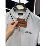 2025年4月26日入荷新作loro piana半袖ポロシャツ 原版复刻高級品香港の会社超厳選★入手困難/誕生日プレゼント/yinx工場